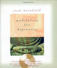 Cover art for Meditation for Beginners (Book & CD-ROM)