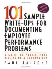 Cover art for 101 Sample Write-Ups for Documenting Employee Performance Problems