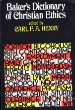 Cover art for Baker's dictionary of Christian ethics