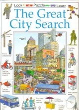 Cover art for The Great City Search (Look - Puzzle - Learn)