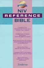 Cover art for New International Version Classic Reference Burgundy Imitation Leather     Bible