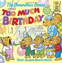 Cover art for The Berenstain Bears and Too Much Birthday
