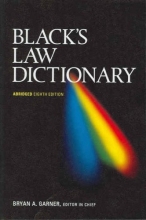 Cover art for Black's Law Dictionary: Abridged Version