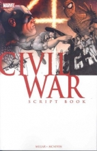 Cover art for Civil War Script Book (Marvel Comics)