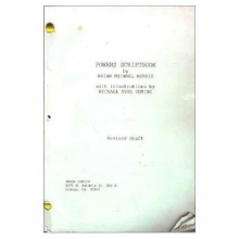 Cover art for Powers: Script Book