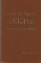 Cover art for How to Teach Origins