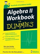 Cover art for Algebra II Workbook For Dummies