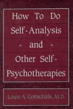 Cover art for How to Do Self Analysis and Other Self Psychotherapies
