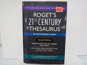 Cover art for Roget's 21st Century Thesaurus in Dictionary Form