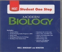 Cover art for Holt Student One Stop: Modern Biology