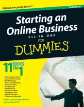 Cover art for Starting an Online Business All-in-One Desk Reference For Dummies