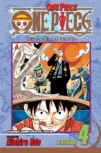 Cover art for One Piece Vol. 4: The Black Cat Pirates