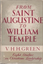 Cover art for From St. Augustine To William Temple : eight studies in Christian leadership,