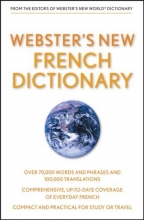 Cover art for Webster's New French Dictionary