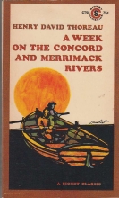 Cover art for A Week on the Concord and Merrimack Rivers