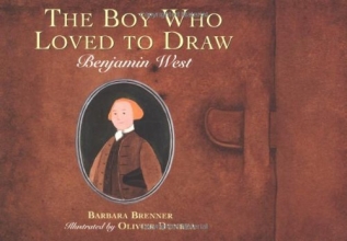 Cover art for The Boy Who Loved to Draw: Benjamin West