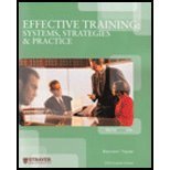 Cover art for Effective Training Systems, Strategies & Practice