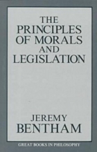Cover art for The Principles of Morals and Legislation (Great Books in Philosophy)