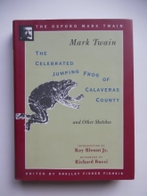 Cover art for The Celebrated Jumping Frog of Calaveras County, and Other Sketches (1867) (Oxford Mark Twain)