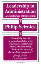 Cover art for Leadership in Administration: A Sociological Interpretation