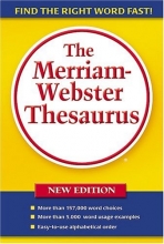 Cover art for The Merriam-Webster Thesaurus