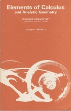 Cover art for Elements of Calculus and Analytic Geometry