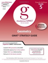 Cover art for Geometry GMAT Strategy Guide, Guide 5 (Manhattan GMAT Preparation Guides), 4th Edition