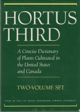 Cover art for Hortus Third: A Concise Dictionary of Plants Cultivated in the United States and Canada (2 Volume Box Set)