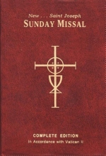 Cover art for The New Saint Joseph Sunday Missal, Complete Edition (Red Vinyl)
