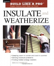Cover art for Insulate & Weatherize (Taunton's Build Like a Pro)