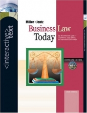 Cover art for Interactive Text, Business Law Today with Access Certificate and InfoTrac College Edition