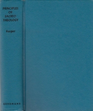 Cover art for Principles of Sacred Theology