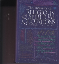 Cover art for The Treasury of Religious & Spiritual Quotations: Words To Live By
