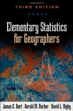 Cover art for Elementary Statistics for Geographers, Third Edition