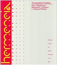 Cover art for Apostolic Tradition Hermeneia (Hermeneia: A Critical & Historical Commentary on the Bible)