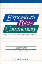 Cover art for Matthew, Vol.2 (Ch. 13-28), The Expositor's Bible Commentary