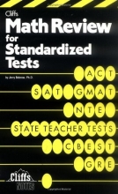 Cover art for Math Review For Standardized Tests (Cliffs Test Prep)