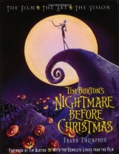 Cover art for Tim Burton's Nightmare Before Christmas: The Film, the Art, the Vision