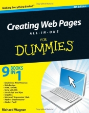 Cover art for Creating Web Pages All-in-One For Dummies