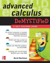 Cover art for Advanced Calculus Demystified