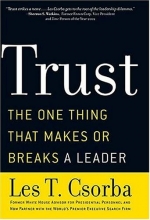 Cover art for Trust: The One Thing That Makes or Breaks a Leader