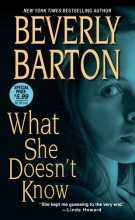 Cover art for What She Doesn't Know