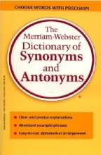 Cover art for The Merriam-Webster Dictionary of Synonyms and Antonyms