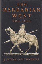 Cover art for The barbarian West, 400-1000