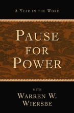 Cover art for Pause for Power: A Year in the Word