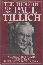 Cover art for Thought of Paul Tillich