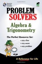 Cover art for Algebra & Trigonometry Problem Solver (Problem Solvers Solution Guides)