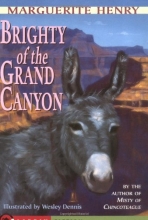Cover art for Brighty: Of the Grand Canyon (Marguerite Henry Horseshoe Library)