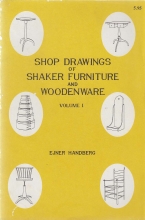 Cover art for SHOP DRAWINGS OF SHAKER FURNITURE AND WOODENWARE VOLUME I,2, & 3