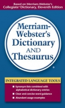 Cover art for Merriam-Webster's Dictionary and Thesaurus
